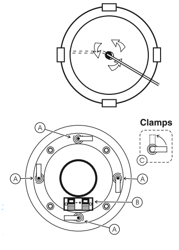 Dayton Audio CC40W Ceiling Speakers-2