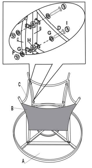 Dellonda DG65 Rattan Outdoor Dining-Bistro Table-3