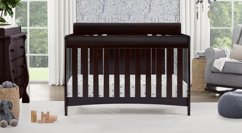 Delta Children Richmond 6-in-1 Convertible Baby Crib User Guide Delta Children Richmond 6-in-1 Convertible Baby Crib Grey-featured