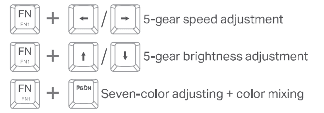 E-Yooso Z-686 Mechanical Gaming Keyboard User Guide 1
