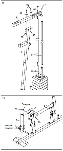 Golds Gym XRS-30 Home Gym User Guide Golds Gym XRS-30 Home Gym-8