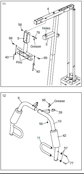 Golds Gym XRS-30 Home Gym User Guide Golds Gym XRS-30 Home Gym-9