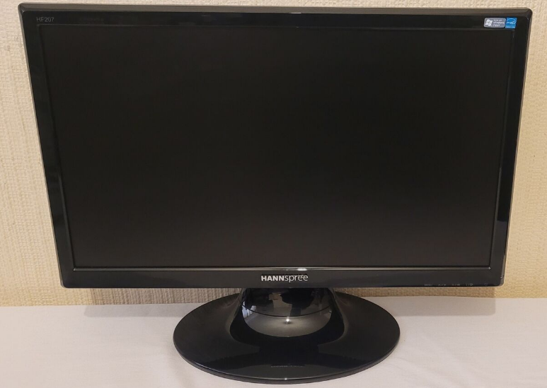 Hannspree HF207 LCD Monitor User Guide Hannspree HF207 Monitor With Power Cable-featured