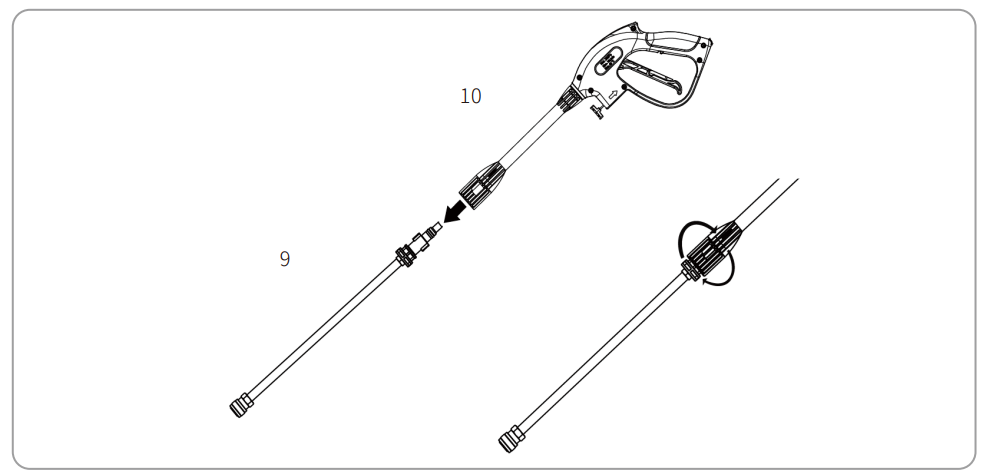 Homdox HD05 2150PSI 1700W Electric Power Washer User Manual 6