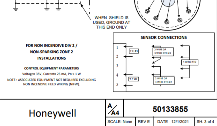 Honeywell STT700 SmartLine Temperature Transmitter Installation Guide Honeywell STT700 SmartLine Temperature Transmitter Installation Guide 22
