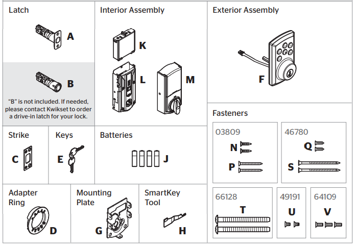Kwikset SB700 Z-Wave Plus V2 Smart Lock User Guide 1