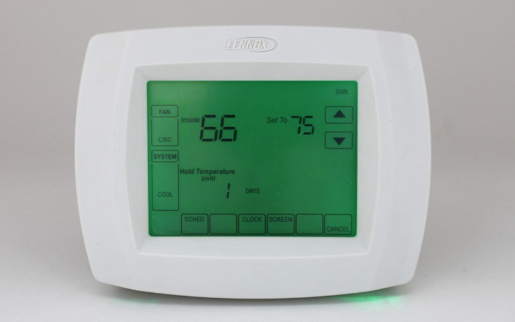 Lennox X4147 Touch Screen Thermostat User Guide Lennox X4147 Touch Screen Thermostat-featured