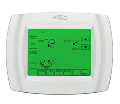 Lennox X4147 Touch Screen Thermostat User Guide Lennox X4147 Touch Screen Thermostat-product