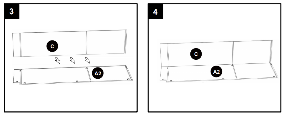 Lovmor U309624-E Pantry Tall Storage Cabinet Instructions 11