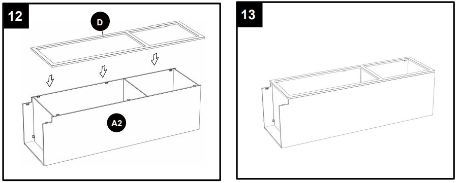 Lovmor U309624-E Pantry Tall Storage Cabinet Instructions 16