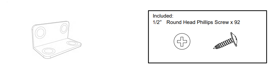 Lovmor U309624-E Pantry Tall Storage Cabinet Instructions 4