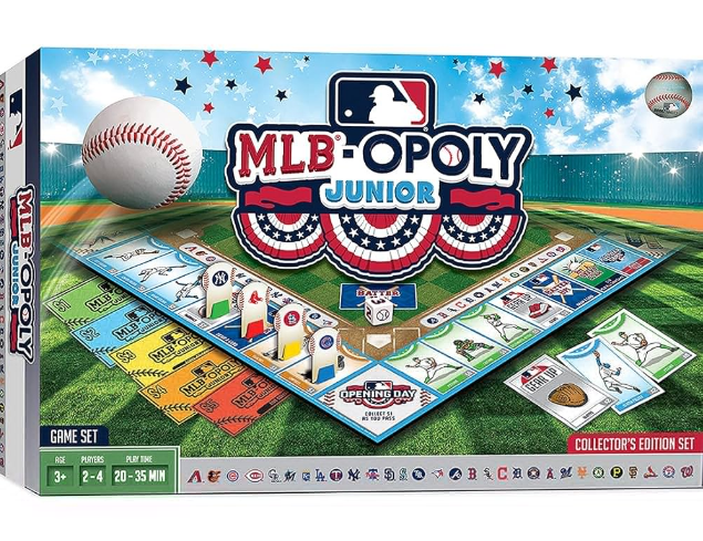 MasterPieces MLB Opoly Junior Board Game Instructions MASTERPIECES MLB OPOLY JUNIOR Family Board Game-product