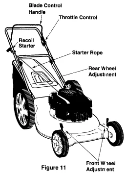 MTD 510 Series Push Lawn Mower-11