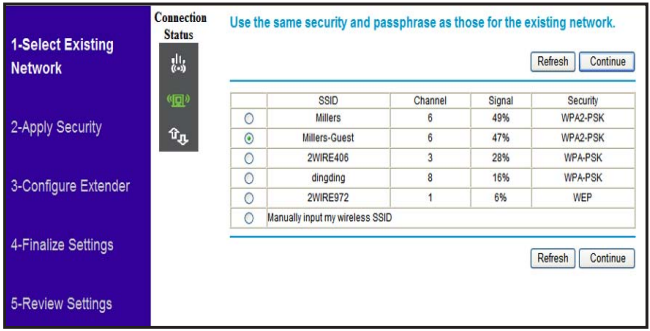Netgear N300 WiFi Range Extender Model WN3000RP-12