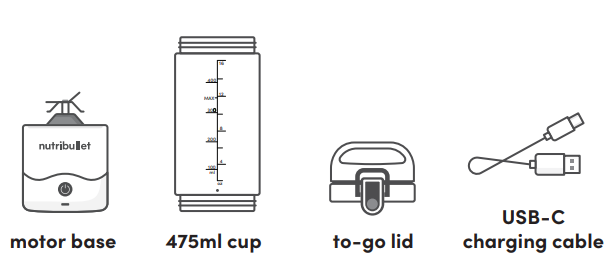 Nutribullet NBPB50100 Portable Blender User Manual Nutribullet NBPB50100 Portable Blender-1