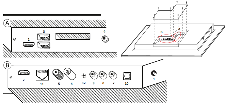 Parallel AV SM Series 65 Inch Smart Waterproof 4K UHD Mirror TV-8