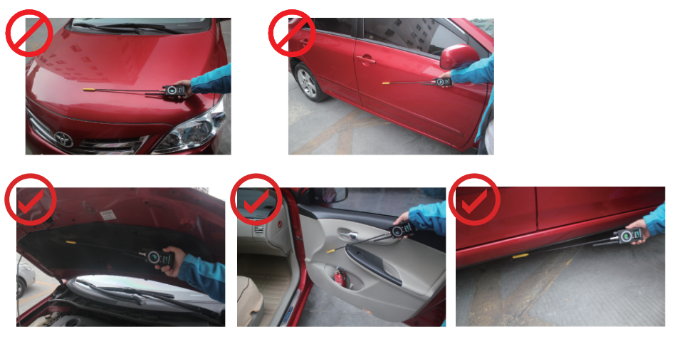 Pomocuty K18 Anti Spy Hidden Camera Detector User Manual 2