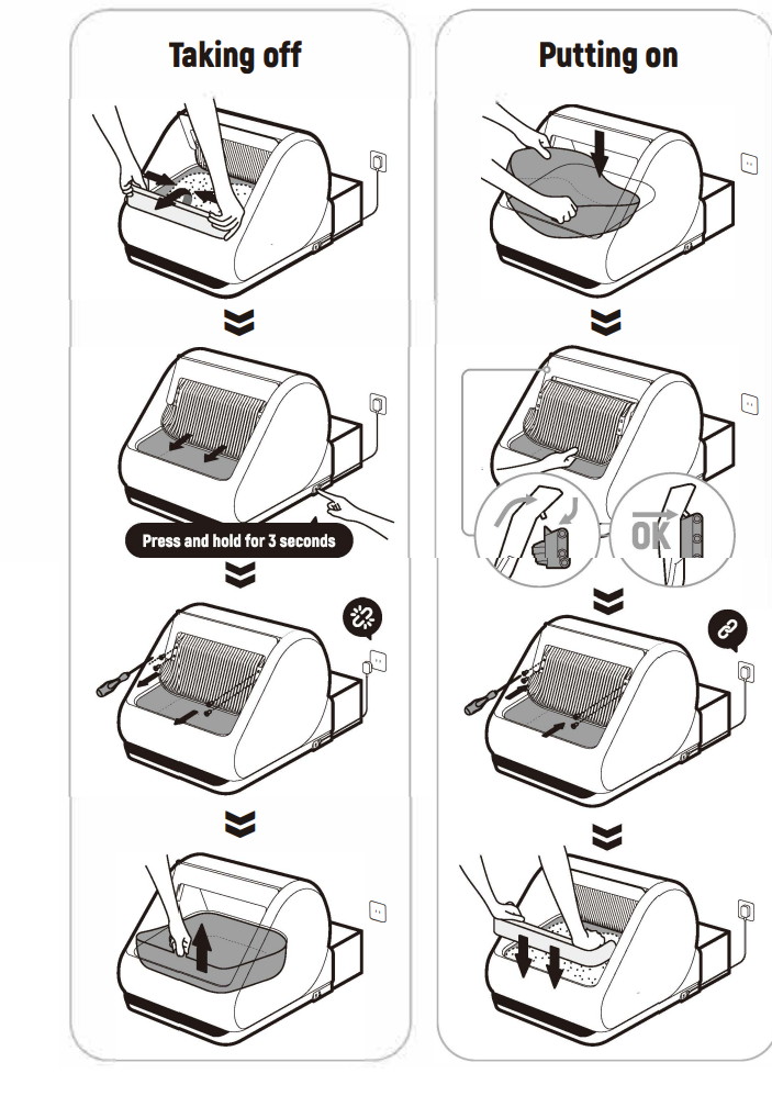 Popur X5 Self-Cleaning Litter Box User Manual Popur X5 Self-Cleaning Litter Box User Manual 6