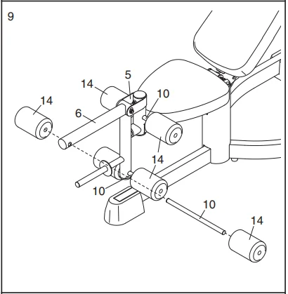 Pro-Form XP 300 Weight Bench Machine User Guide 10