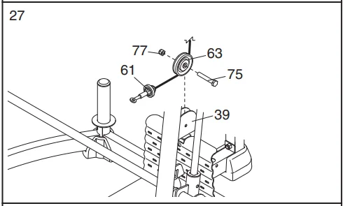 Pro-Form XP 300 Weight Bench Machine User Guide 28