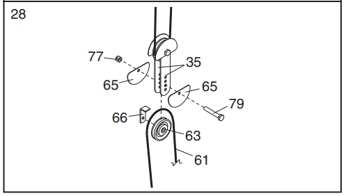 Pro-Form XP 300 Weight Bench Machine User Guide 29
