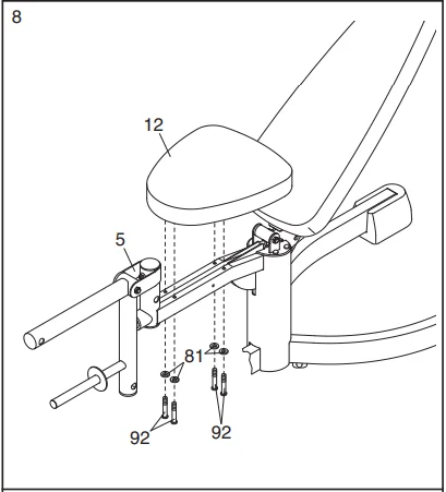 Pro-Form XP 300 Weight Bench Machine User Guide 9