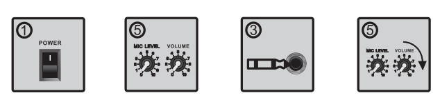 Proreck Party 12 1000 Watts PA Speaker System-5