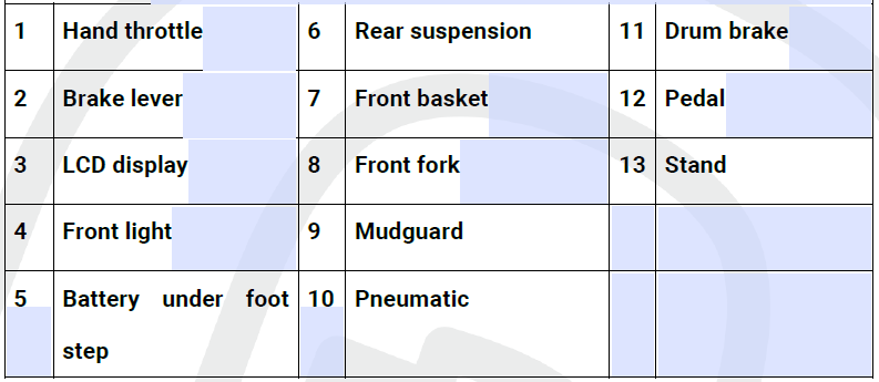 RACCeWAY Kobra Electro Scooter User Manual 3