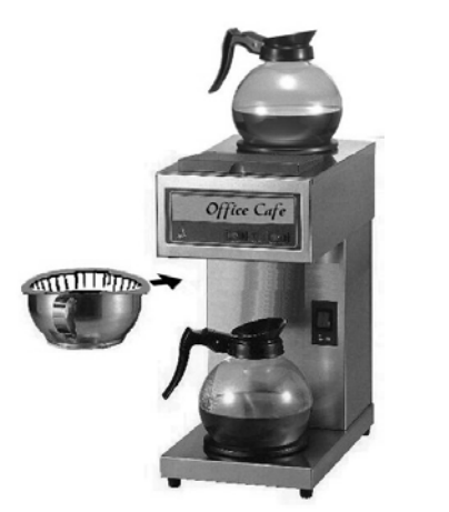 SYBO SF-CB-2GA 12-Cup Commercial Drip Coffee Maker Operating Manual 3