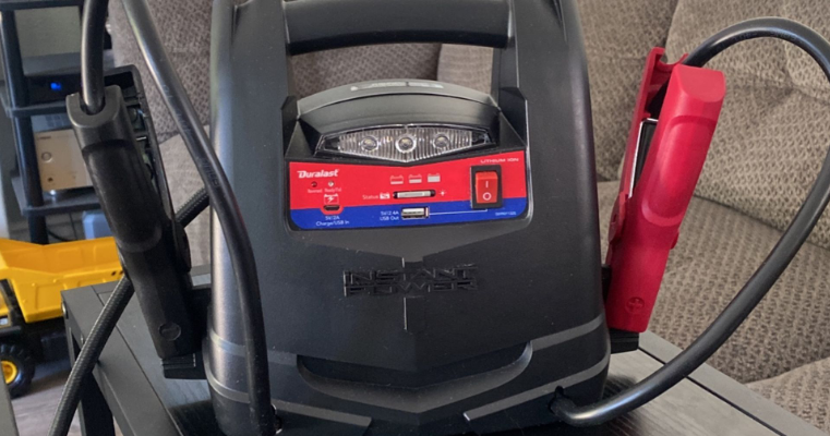 Schumacher DL-1200AC Lithium Ion Jump Starter-featured