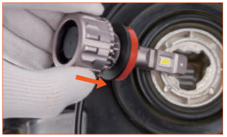 Sealight Scoparc S6 LED Headlight Bulb Installation Guide 4