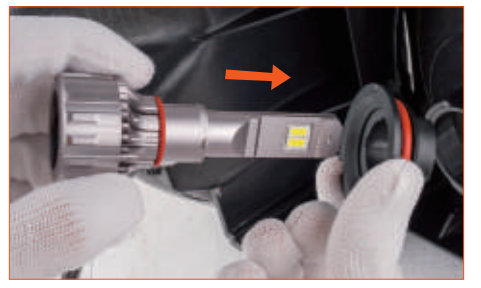 Sealight Scoparc S6 LED Headlight Bulb Installation Guide 9