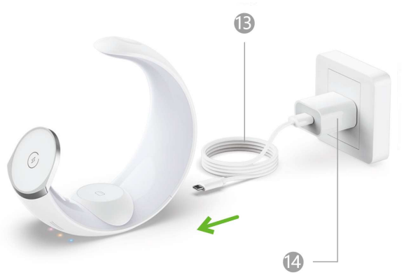 Shenzhen YouXG 2BDHUCX3 LED Lamp Wireless Charger User Manual 4