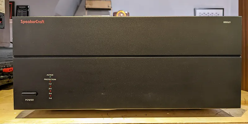 SpeakerCraft Big Bang BB865 Multi Channel Power Amplifier-featured