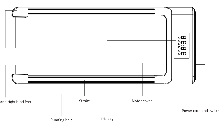 SupeRun BA03 Smart Walking Pad Under Desk Treadmill User Manual SupeRun BA03 Smart Walking Pad Under Desk Treadmill User Manual 4