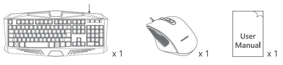 Tecknet EGC01706 RGB Gaming Keyboard-1