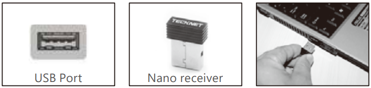 Tecknet M002 Wireless Mouse-4