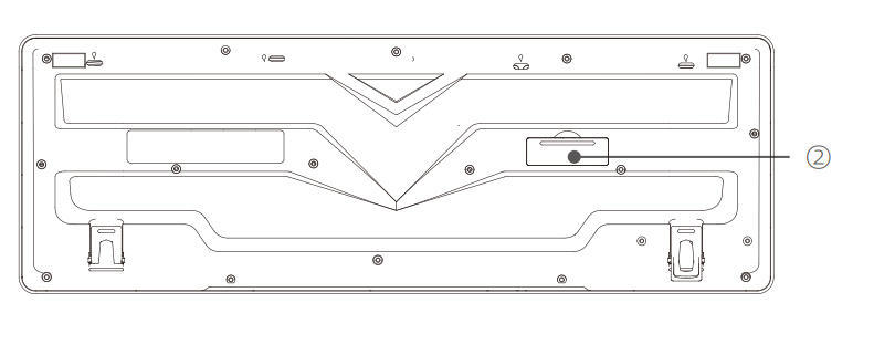 Tecknet TK-KM003 Wireless Keyboard and Mouse Combo-3