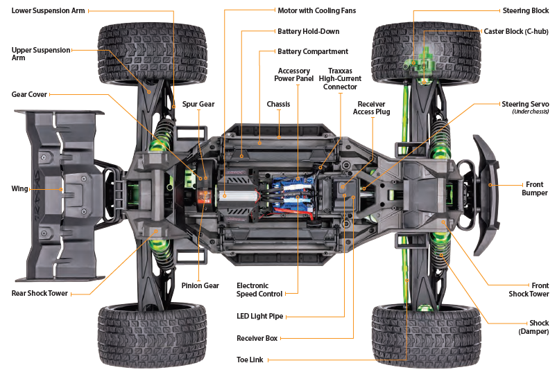 Traxxas 78097-4 XRT Ultimate Brushless Electric Race Truck-6