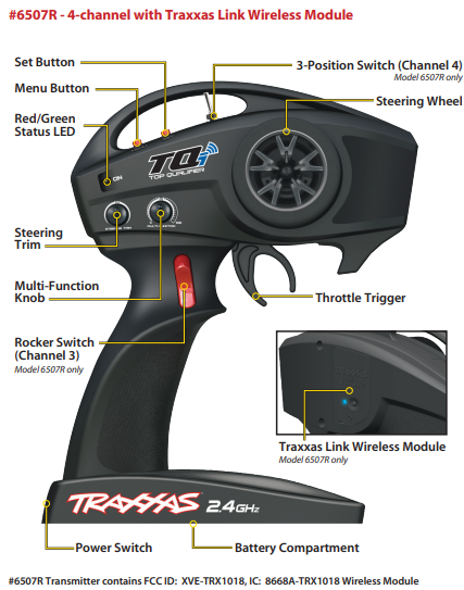 Traxxas TRX1041 TQi Radio System-1