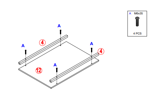 Tribesigns HOGA-F1594 L-Shaped Computer Executive Desk User Manual 8