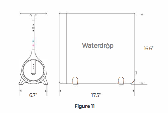 Waterdrop K6 Reverse Osmosis Instant Hot Water Dispenser User Manual 13