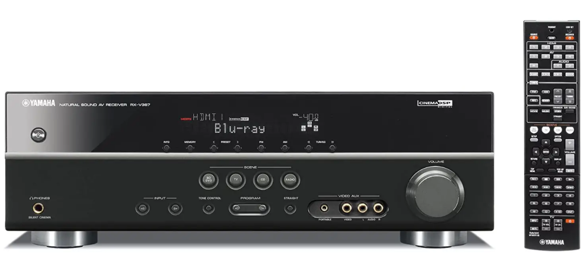 Yamaha RX-V367 Home Theater AV Receiver User Guide Yamaha RX-V367 Channel Home Theater-product