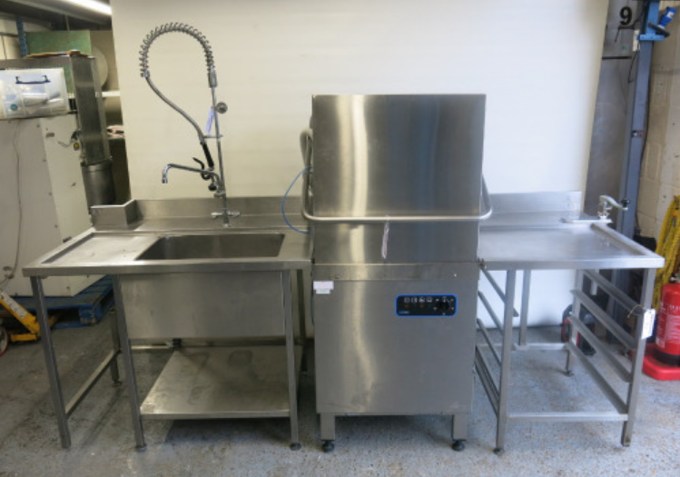 Adexa ADX10T Pass Through Dishwasher User Guide