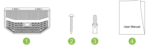 Aootek GT44T5 182-LEDs Solar Light user Manual Aootek GT44T5 182-LEDs Solar Light ser Manual 1