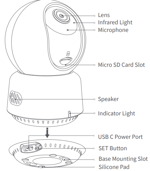 Aqara 2K Indoor Security Camera E1 User Manual Aqara 2K Indoor Security Camera E1-1