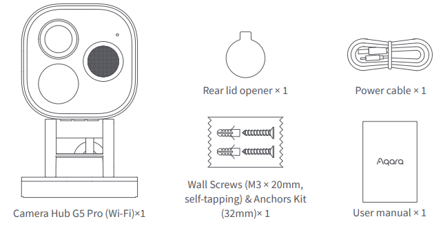 Aqara Camera Hub G5 Pro WiFi User Guide 1