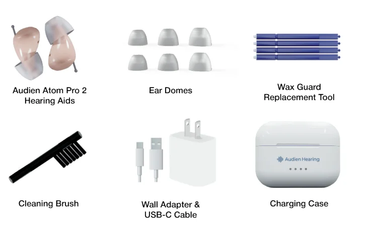 Audien Atom Pro 2 OTC Hearing Aids User Manual Audien Atom Pro 2 OTC Hearing Aids User Manual 3
