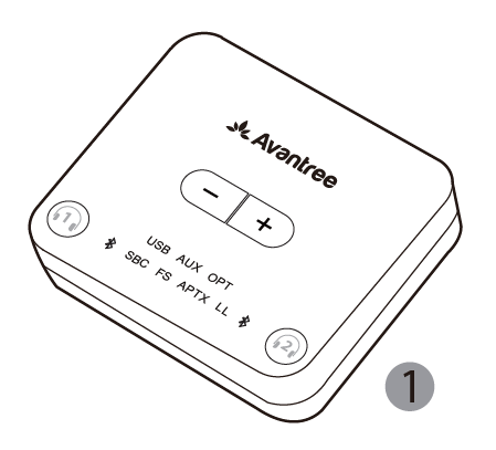 Avantree Audikast 2 Bluetooth Audio Transmitter-1