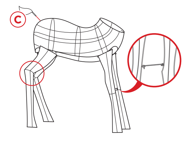 BCP SKY5826 3-Piece Lighted Christmas Deer Set-6